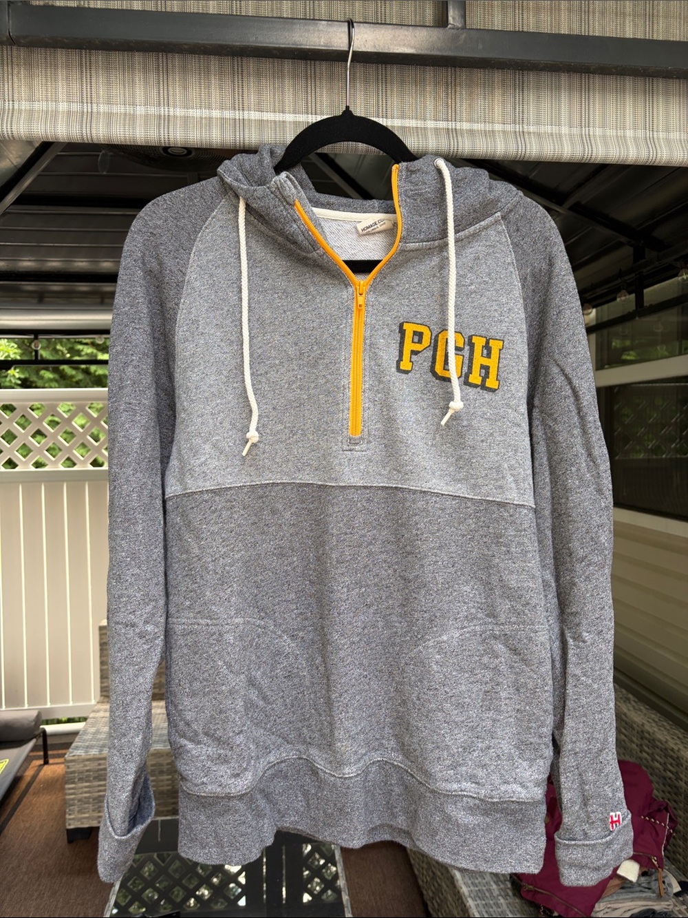 Homage Pittsburgh 1/4 Zip Hoodie